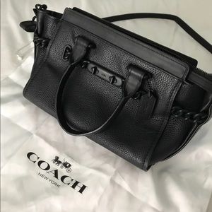 COACH Swagger Crossbody Bag - Black Matte